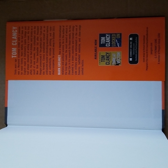 Tom Clancy Command Authority Hardcover Book - Picture 3 of 9